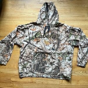 Cabelas XXL sweatshirt camo hunting